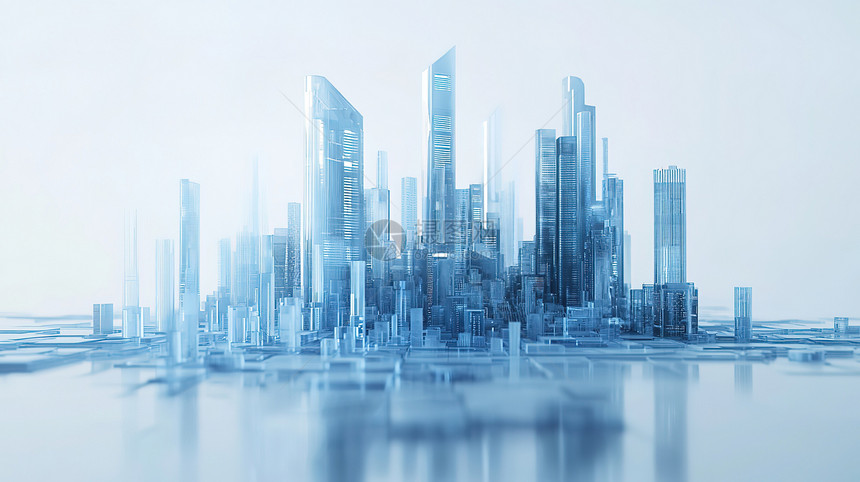 未来之城 科技与建筑交织的都市交响曲